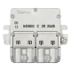 Mini derivador 5-2400MHz conector EasyF 2 salidas 25dB tipo C Televes 542803